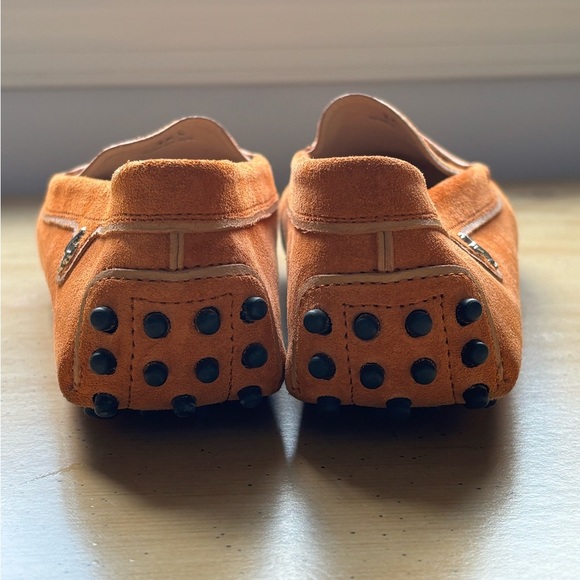 Tod’s for Ferrari Suede Driving Loafers | Burnt Orange | 36.5 EU / 6.5 US - Picture 3 of 10